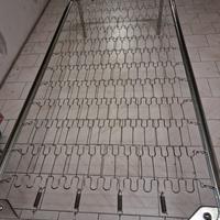 Rete singola Ondaflex in metallo 190 x 80 x 34