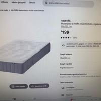 Materasso e letto nuovi