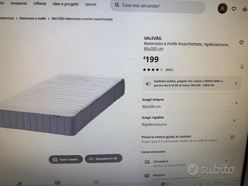 Materasso e letto nuovi