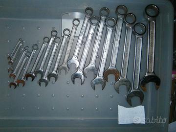 Set di 19 chiavi combinate di CROMO-MOLIBDENO