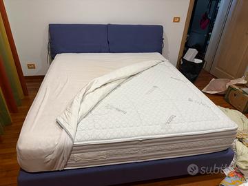 letto matrimoniale con materasso