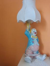 Lampada da tavolo clown