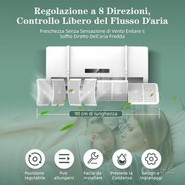 Deflettore universale per condizionatore d'aria