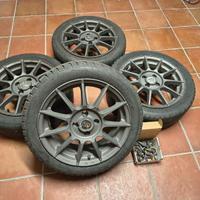 Abarth Fiat 500 cerchi+gomme termiche