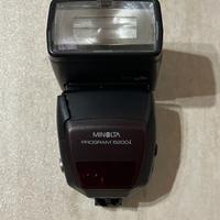 Flash Minolta Program 5200i con astuccio