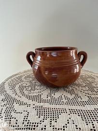 Scolapasta/couscoussiera in terracotta