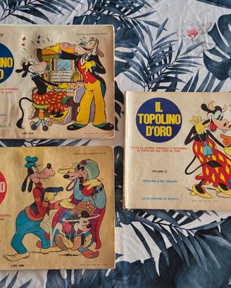 Lotto Fumetti Topolino d'Oro e Album Figurine 