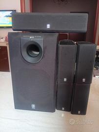 Impianto dolby surround -casse 5.1 Yamaha