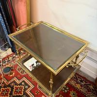 Carrello con ruote/serving trolley vintage