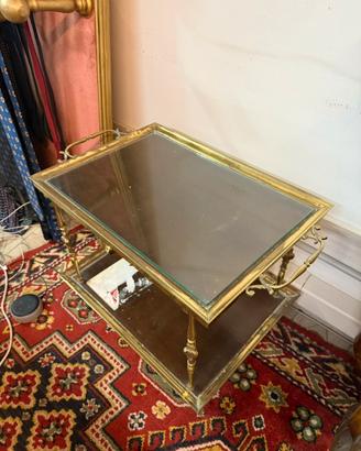 Carrello con ruote/serving trolley vintage