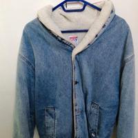 giubbino uomo in jeans 