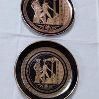 Piatti da collezione Hand made in Greece 24k gold