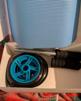 Ruota Addominali Fitness Antiscivolo mai usata