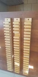 porta cd dvd ikea da muro legno con alcuni difetti