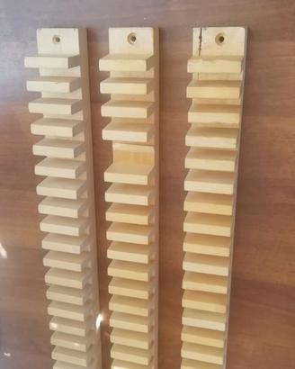 porta cd dvd ikea da muro legno con alcuni difetti