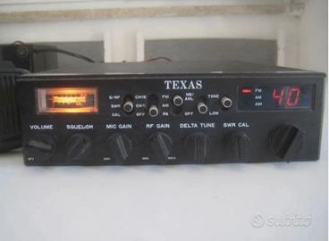 CB Lafayette Texas AM/FM 40 Canali