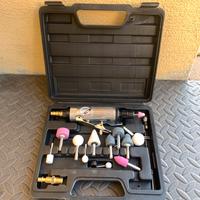 Smerigliatrice ad aria + accessori
