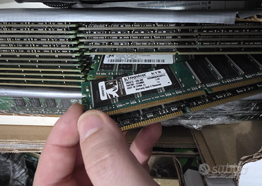 Lotto ricambi PC – RAM, dissipatori, ventole