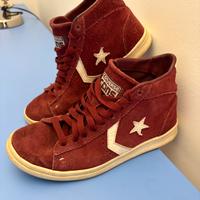 Converse alte scamosciate