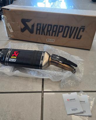 Akrapovic Yamaha YZF-R3/MT-03 (EU5/+)