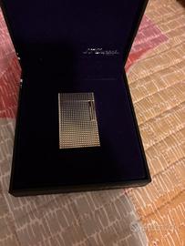 Accendino dupont da collezione argento