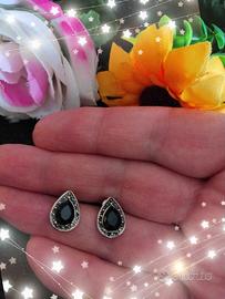 Orecchini vintage in argento 