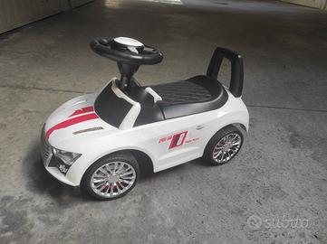 Automobile bambini a spinta con portaoggetti e fun