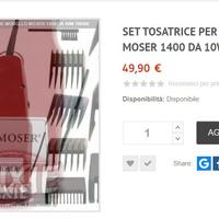 Trixie Moser 1400 x Tosatura