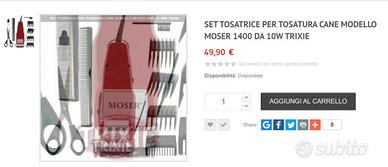 Trixie Moser 1400 x Tosatura