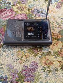 Radio sveglia LCD vintage Parsons