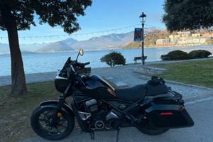Moto morini bagger  nera  700cc