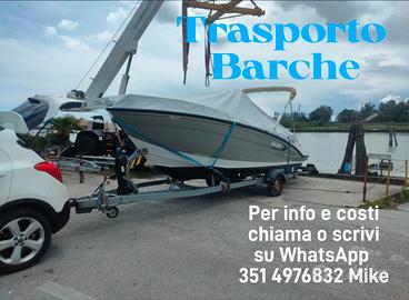 Trasporto Barca Open