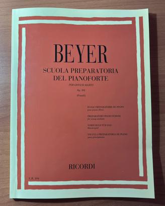 BEYER Scuola Preparatoria del Pianoforte