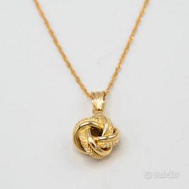 Collana in oro giallo 18 kt 750 A.188