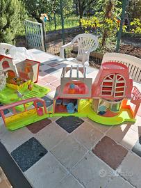 casa Pin y Pon con personaggi