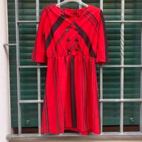 Abito vintage a righe