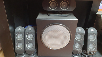 Impianto logitech x-530 5.1