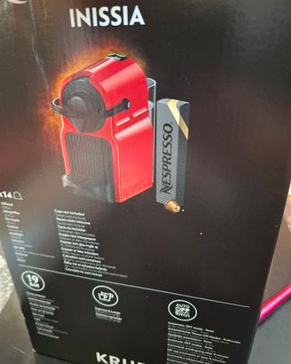 macchina caffe nespresso inissia +accessori poco u