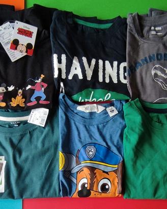 Maglie maniche lunghe 5-6 anni 110-116 cm A