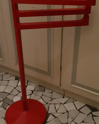 Appendiasciuamani da bagno rosso