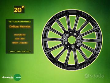 Cerchi in Lega 20" Mercedes - Black