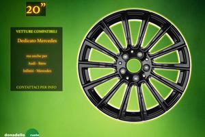 Cerchi in Lega 20" Mercedes - Black