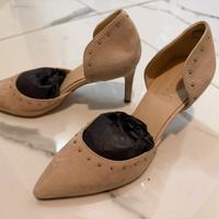 Decoltè scamosciate tg.35