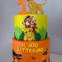 Torta scemografica re leone