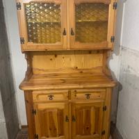 Mobile vetrina in legno