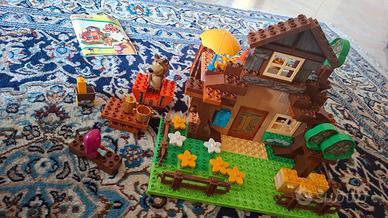 la casa di masha e orso mattoncini