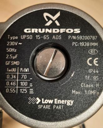 Grundfos circolatore UPSO 15/65 AOS