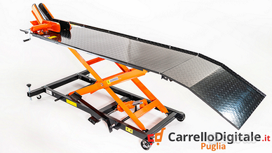 Sollevatore Idraulico Moto e Scooter - ponte moto