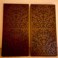 Pannelli fonoassorbenti 120x60x6cm Fibra Minerale