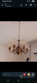 lampadario vintage